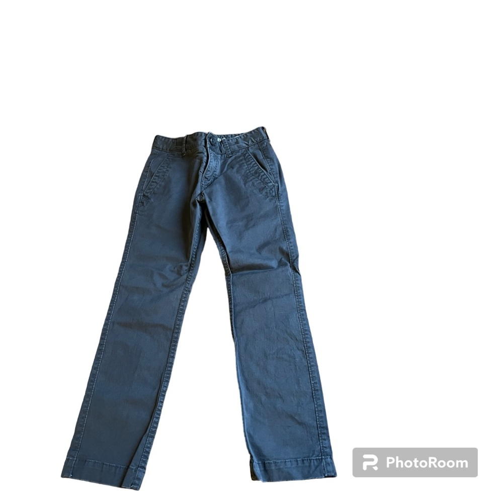 🔘GAP: Boy’s size 7 regular, straight leg gray khakis w/pockets, barely worn🔘